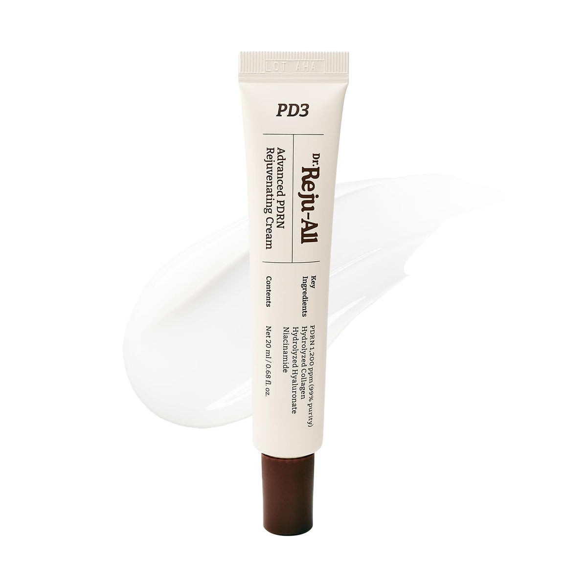 Advanced PDRN Rejuvenating Cream Max - 99% Pure Salmon DNA Gel Moisturizer for Glass Skin