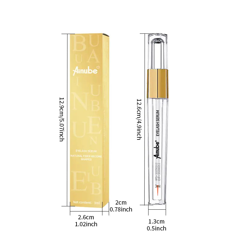 Eyelash Enhancer Lash Serum - 3ml+3ml Buy 1 Free 1, Ginseng Root Formula, Plant-Based Lengthening