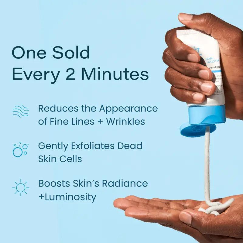 Microdermabrasion Facial Exfoliate Treatment with Advanced Crystal Technology for All Skin Types