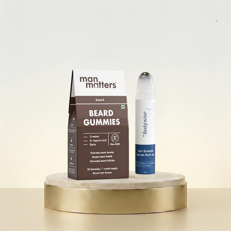 Advanced Hair Growth Roll-On Serum with 3% Rosemary and Potent Growth Complexes - Precision Scalp Applicator