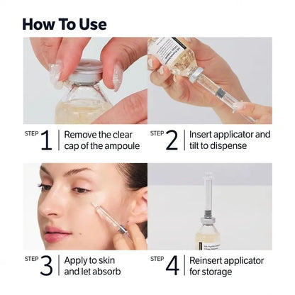 Lifting Ampoule for Wrinkle Care - Face-Lift Serum with Peptides & Deep Collagen (30ml)