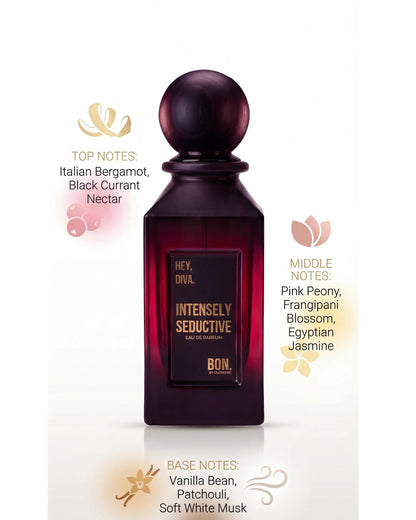 Intensely Seductive Women's Eau De Parfum 100ml - Floral Scents with Egyptian Jasmine
