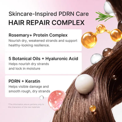 Rosemary PDRN Leave In Conditioner Spray - Do-It-All Detangler & Heat Protectant