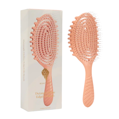 Professional Detangling and Defining Hair Brush for Curls and Waves, Styling Tool for Enhanced Texture
