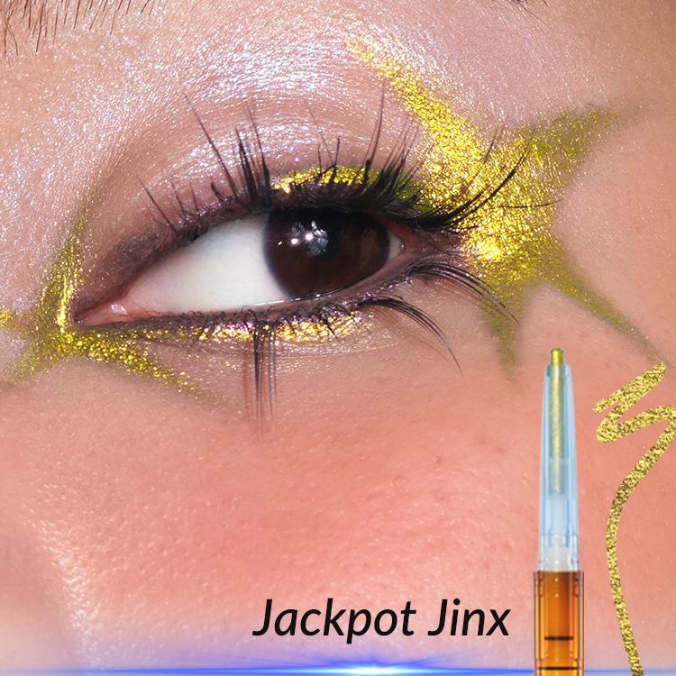 Melt-On Eyeliner - Smooth Sparkly Metallic Multichrome, Waterproof & Long-Lasting Eye Makeup