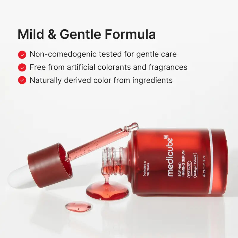 NAD+ EGF Firming Serum - Anti-Aging Collagen Extract for Elasticity and Radiance