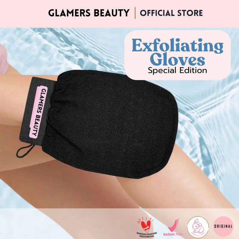 Gentle Exfoliating Body Gloves - Dual Color Shower Scrub Set for Smooth Skin