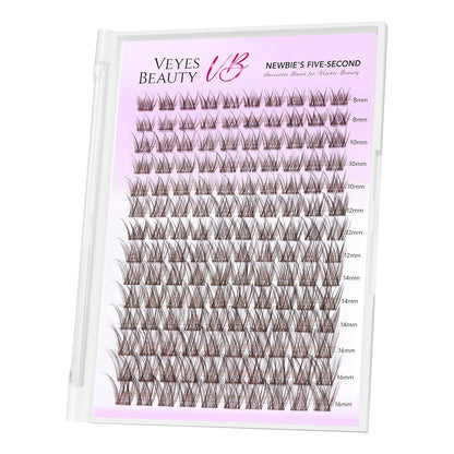 LuxeBold Lash Clusters Kit - Newbie's Five-Second Series DIY Eyelash Extensions