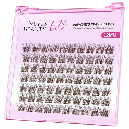 LuxeBold Lash Clusters Kit - Newbie's Five-Second Series DIY Eyelash Extensions