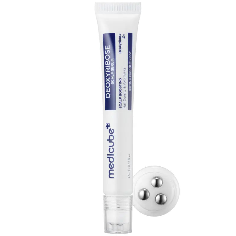 Deoxyribose Scalp Serum - Roll-On Treatment for Fuller-Looking Hair and Scalp Strengthening