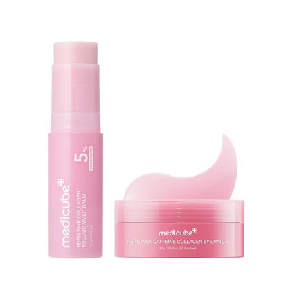 PDRN Pink Collagen Volume Multi Balm - Plant-Derived Plumping Stick for Fine Lines and Firming Care