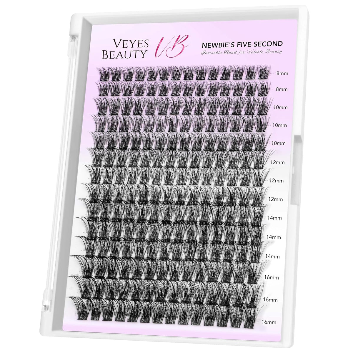 LuxeBold Lash Clusters Kit - Newbie's Five-Second Series DIY Eyelash Extensions