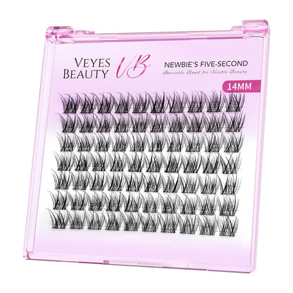 LuxeBold Lash Clusters Kit - Newbie's Five-Second Series DIY Eyelash Extensions