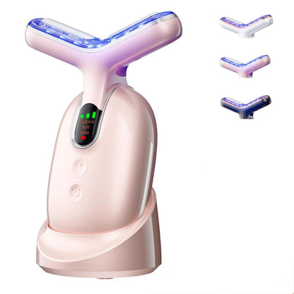 Facial Massager Tool for Skin Care and Double Chin Neck Massage, Face Sculpting Device with Thermal Technology