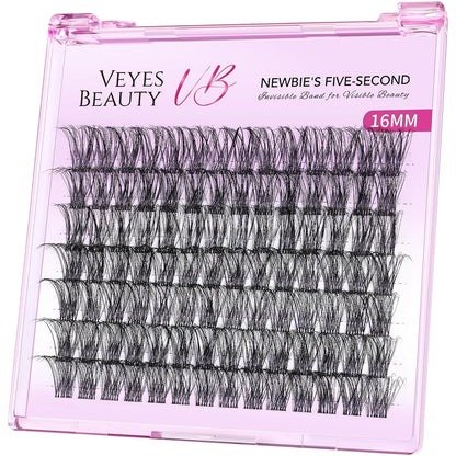 LuxeBold Lash Clusters Kit - Newbie's Five-Second Series DIY Eyelash Extensions