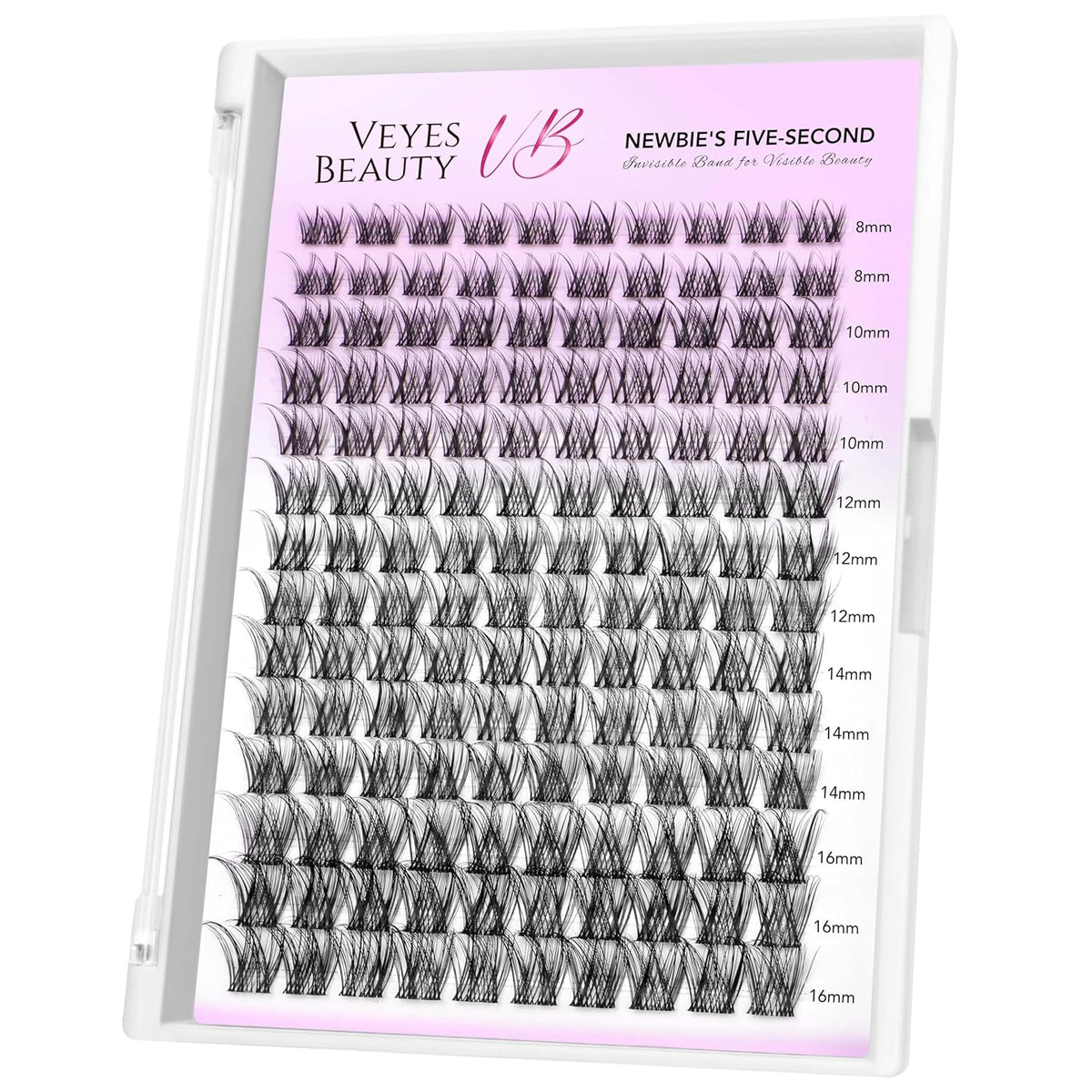 LuxeBold Lash Clusters Kit - Newbie's Five-Second Series DIY Eyelash Extensions