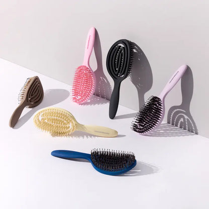 Next-Gen Boar's Hair Wellness Brush for Scalp Health, Detangling & Circulation Boost
