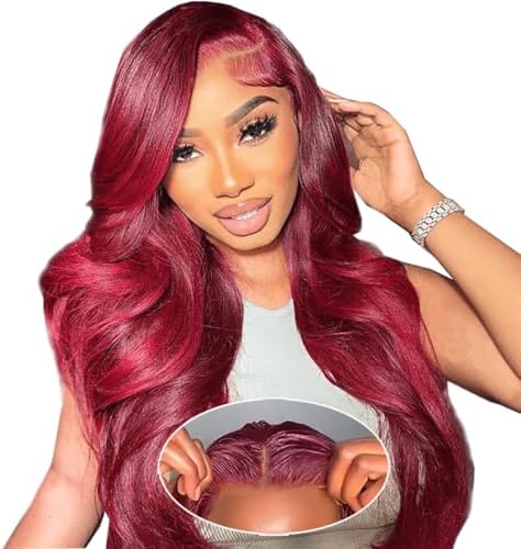 613 Blonde 28-Inch Body Wave Human Hair Wig - 13x6 HD Transparent Lace Front