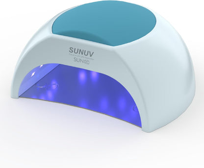 UV LED Nail Lamp for Gel Polish, Professional Curing Light with 4 Timer Settings