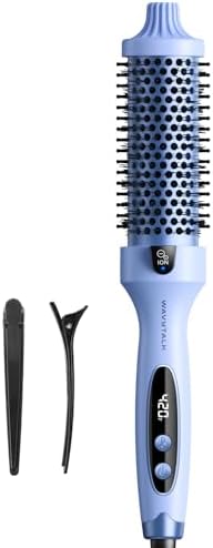 1.5 Inch Heated Round Brush for Blowout Look, Tourmaline Ceramic & Negative Ion Technology