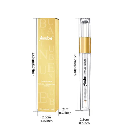 Eyelash Enhancer Lash Serum - 3ml+3ml Buy 1 Free 1, Ginseng Root Formula, Plant-Based Lengthening