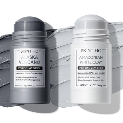 Alaska Volcano Pore Clay Stick Mask - Deep Cleansing & Blackhead Removal for Oily Skin