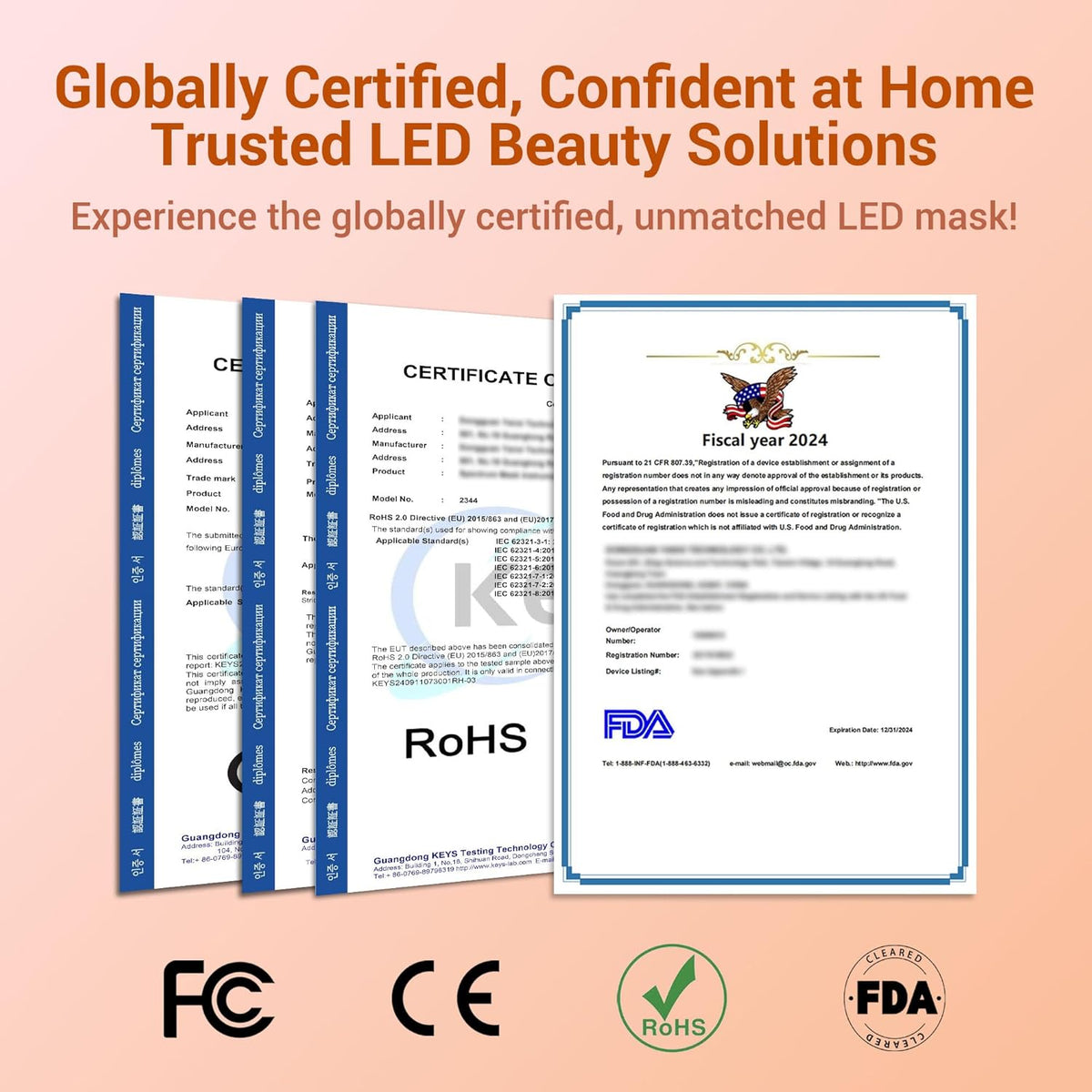 LED Face Mask Light Therapy - 4 Modes Red Light Therapy for Face with 400 LEDs