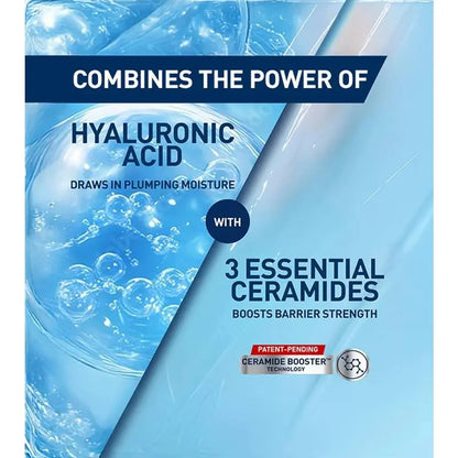 Hydrating Hyaluronic Acid Water Gel Face Moisturizer - 72HR Hydration, 1.7oz