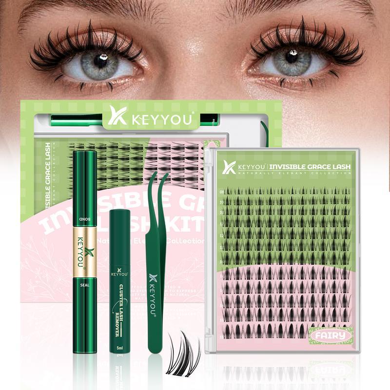 Fairy lash tray, bond and seal, remover, and tweezers