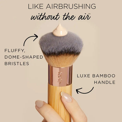 Fluffy Dome Foundation Brush - Professional Airbrushed Finish Makeup Tool