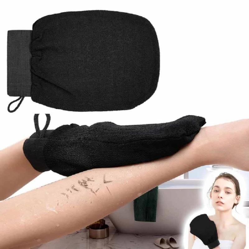 Gentle Exfoliating Body Gloves - Dual Color Shower Scrub Set for Smooth Skin