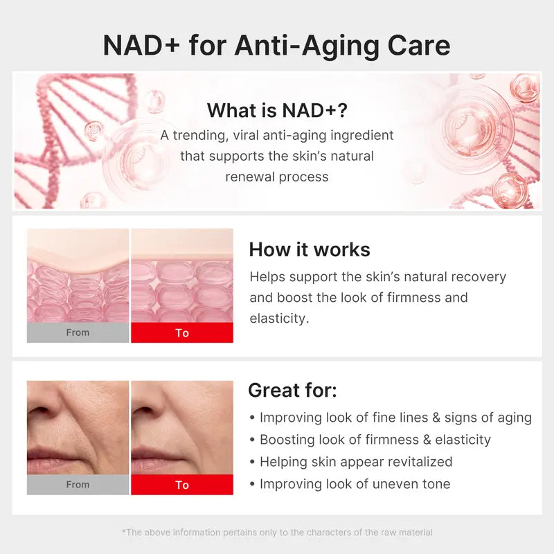 NAD+ EGF Firming Serum - Anti-Aging Collagen Extract for Elasticity and Radiance