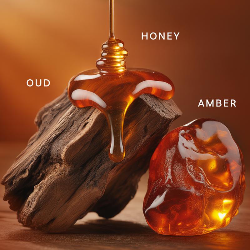 Honey Oud Eau de Parfum 100ml - Patchouli, Vanilla, Bergamot Floral & Spicy Fragrance