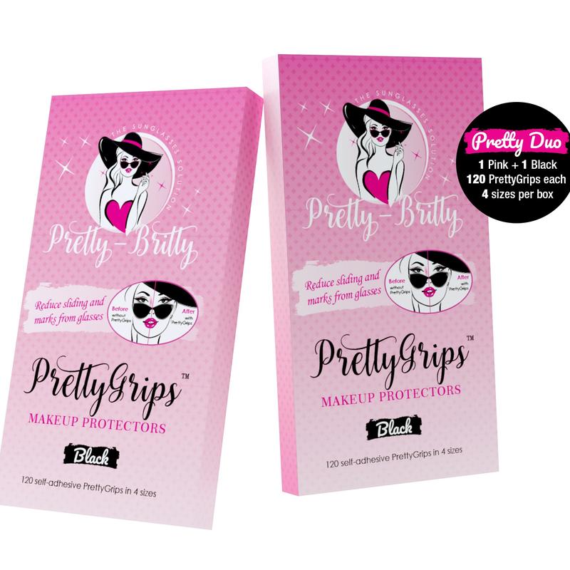 Adhesive Makeup Protectors for Glasses - Anti-Slip Blotting Paper Stickers for Frames