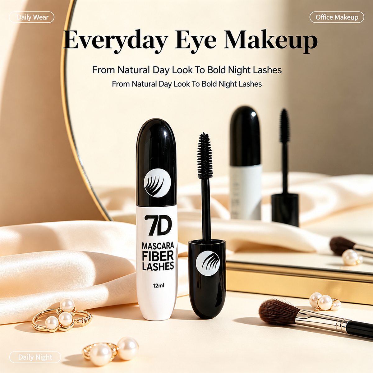 7D Silk Fiber Mascara product image 3 — MASCARA FIBER LASHES packaging
