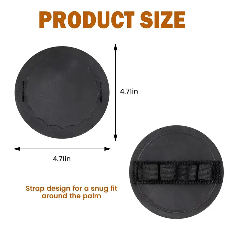 Bath pad size approximately 4.71 inches