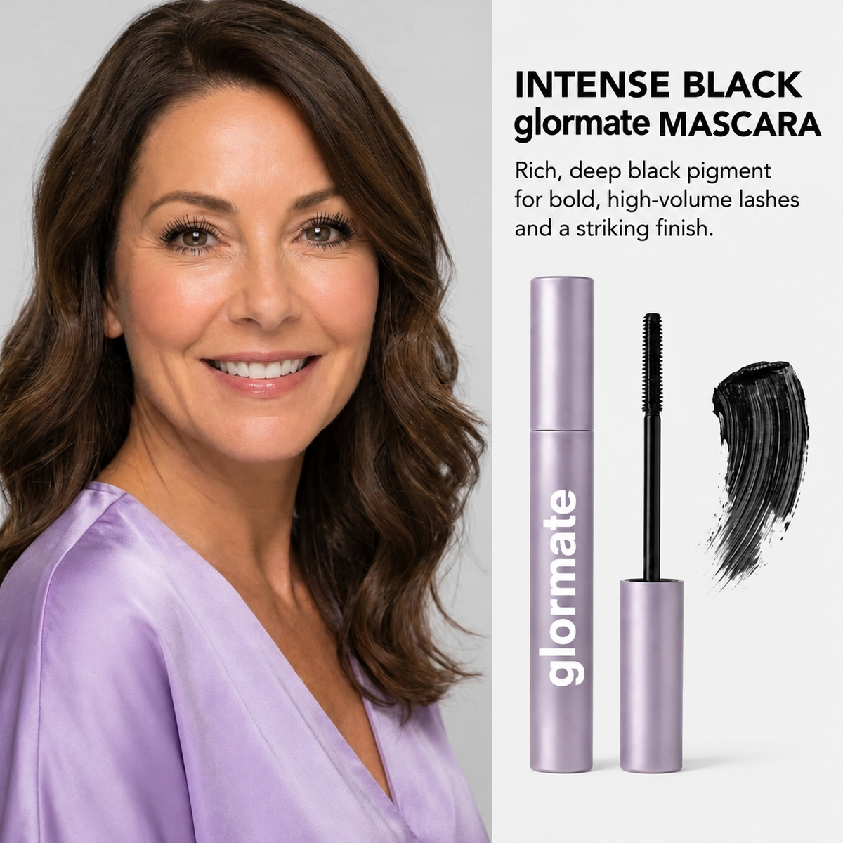 Glormate Intense Black mascara shade