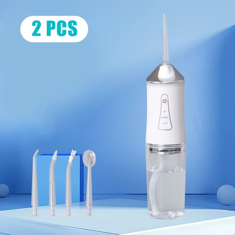 White four-nozzle two-unit order illustration