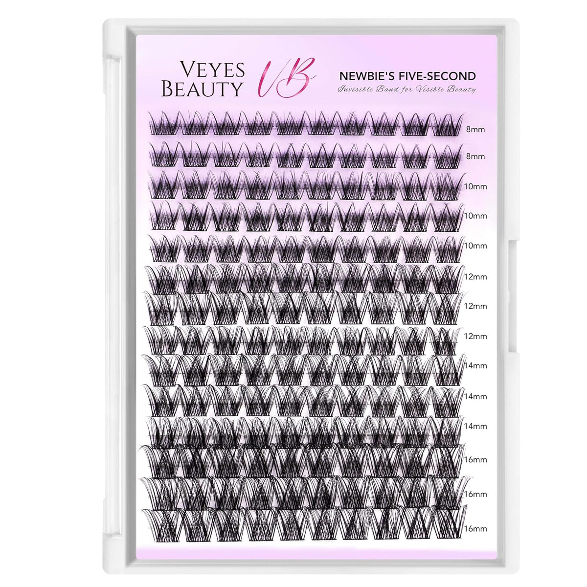 LuxeBold Lash Clusters Kit - Newbie's Five-Second Series DIY Eyelash Extensions