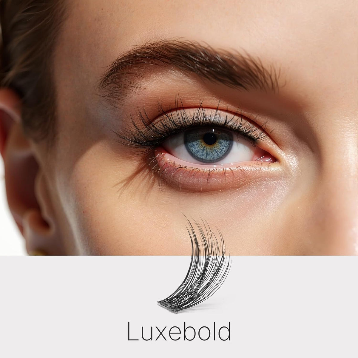 LuxeBold Lash Clusters Kit - Newbie's Five-Second Series DIY Eyelash Extensions