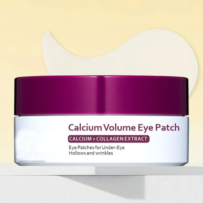 60-Piece Calcium Eye Patch & Multi Balm Set - Anti-Aging Firming Treatment for Eyes, Neck & Face