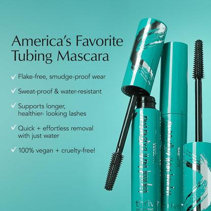 Advanced Tubing Mascara for Dramatic Length and Volume - Smudge-Proof & Flake-Free Formula