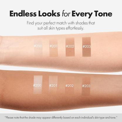 Color-Changing Foundation Stick with Detachable Brush - 50-Hour Hydration Balm-to-Cream Formula