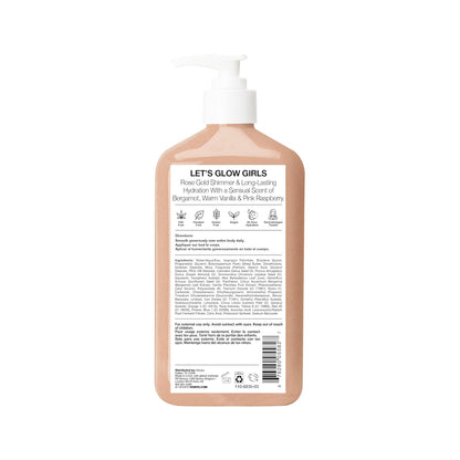 Glow Getter Body Lotion, Hydrating Shimmer Moisturizer with Shea Butter & Mica, 17 oz.