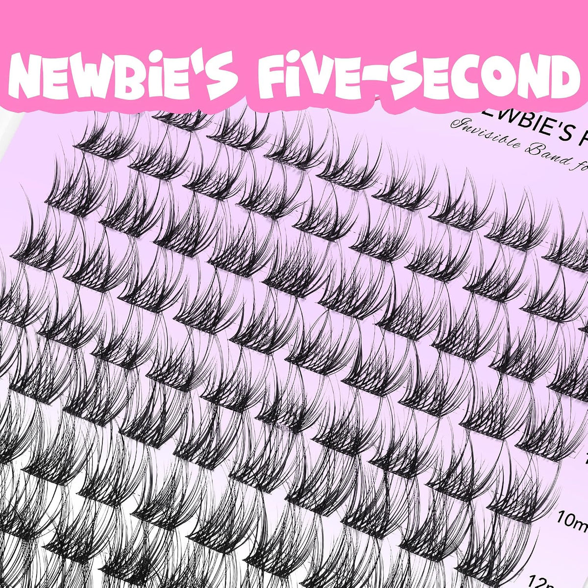 LuxeBold Lash Clusters Kit - Newbie's Five-Second Series DIY Eyelash Extensions